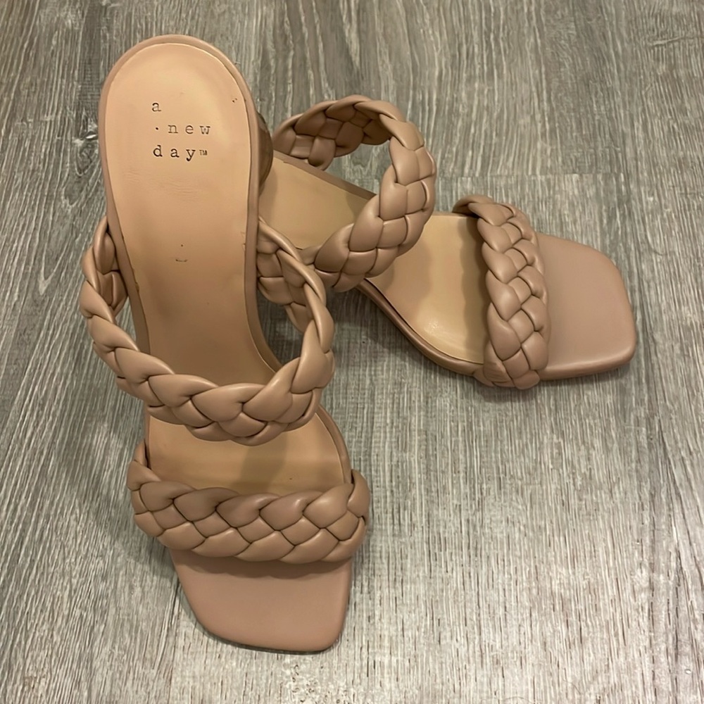 A New Day Braided Heels